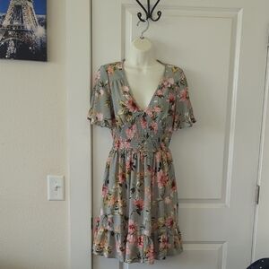 EUC Xhilaration Floral Dress